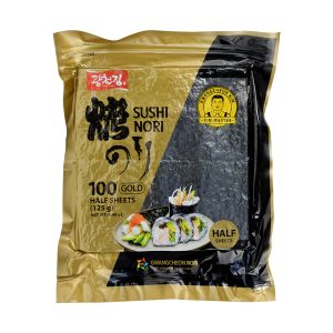 Alge nori Gold (100 foi) taiate KCKIM 125g