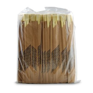 Alternative view of Betisoare din bambus cu ambalaj 21cm (100buc)