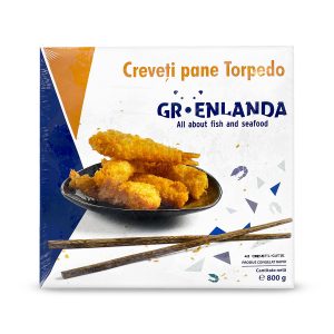 Creveti pane Torpedo 26/30 GROENLANDA 800g