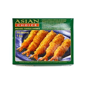 Creveti pane Torpedo 62-66buc ASIAN CHOICE 1kg