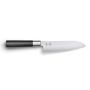 Cutit Santoku negru 16.5cm