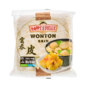 Foi wonton (9x9cm) HAPPY BELLY 250g