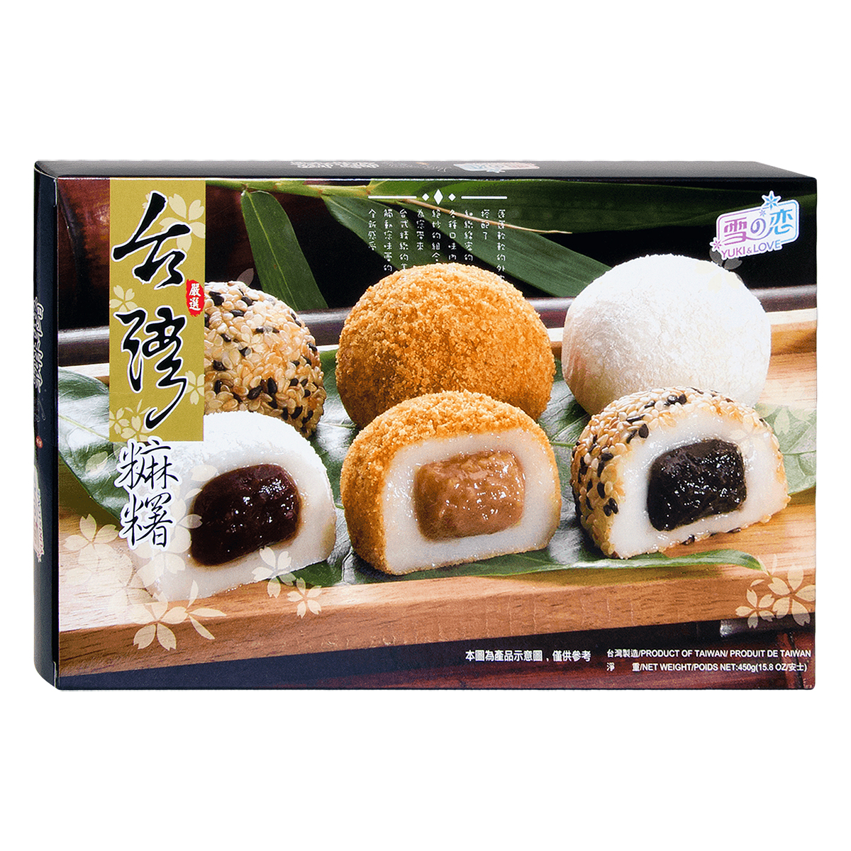 Mochi asortate YL (15x30g) 450g