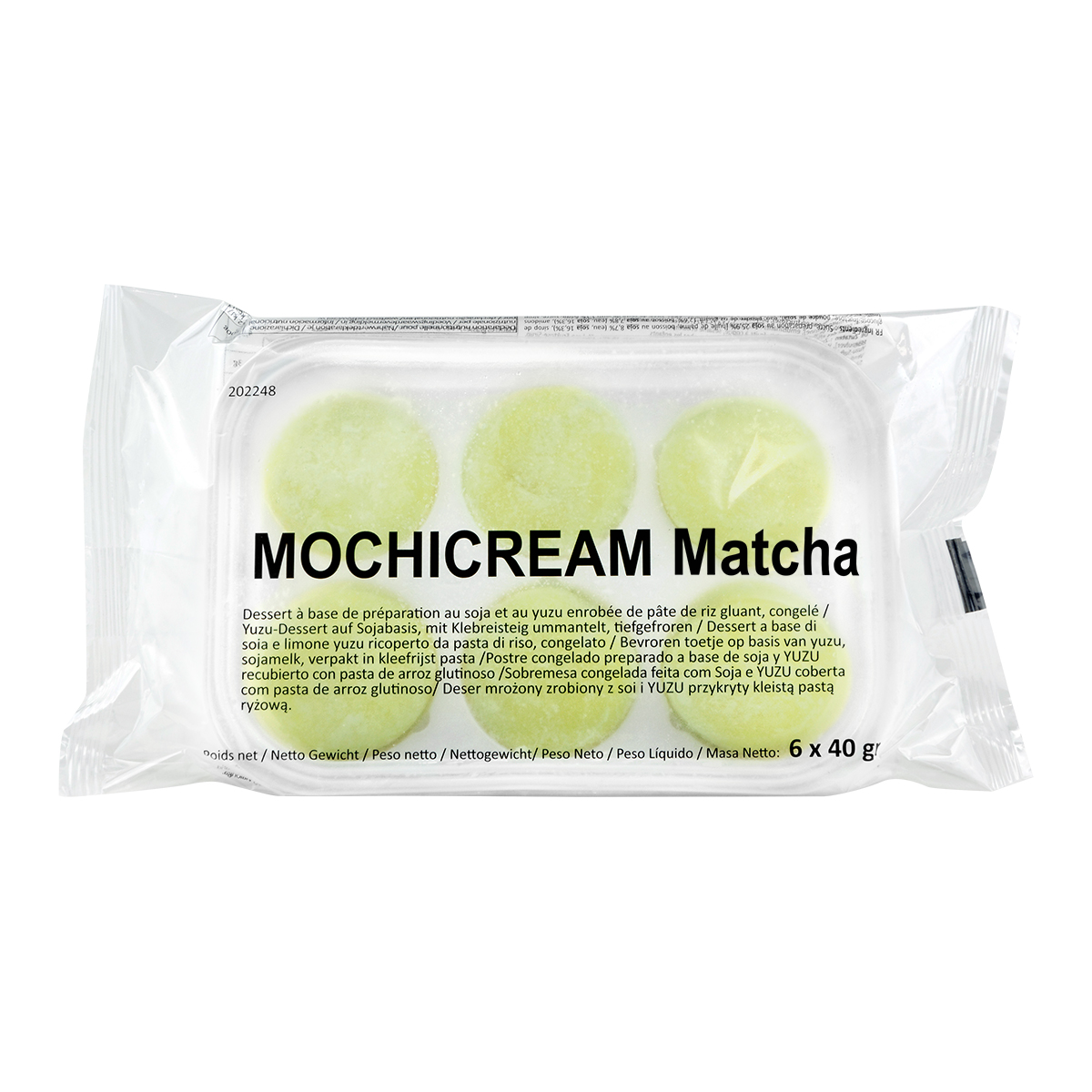 Mochi Cream Matcha FOODEX (6x40g) 240g