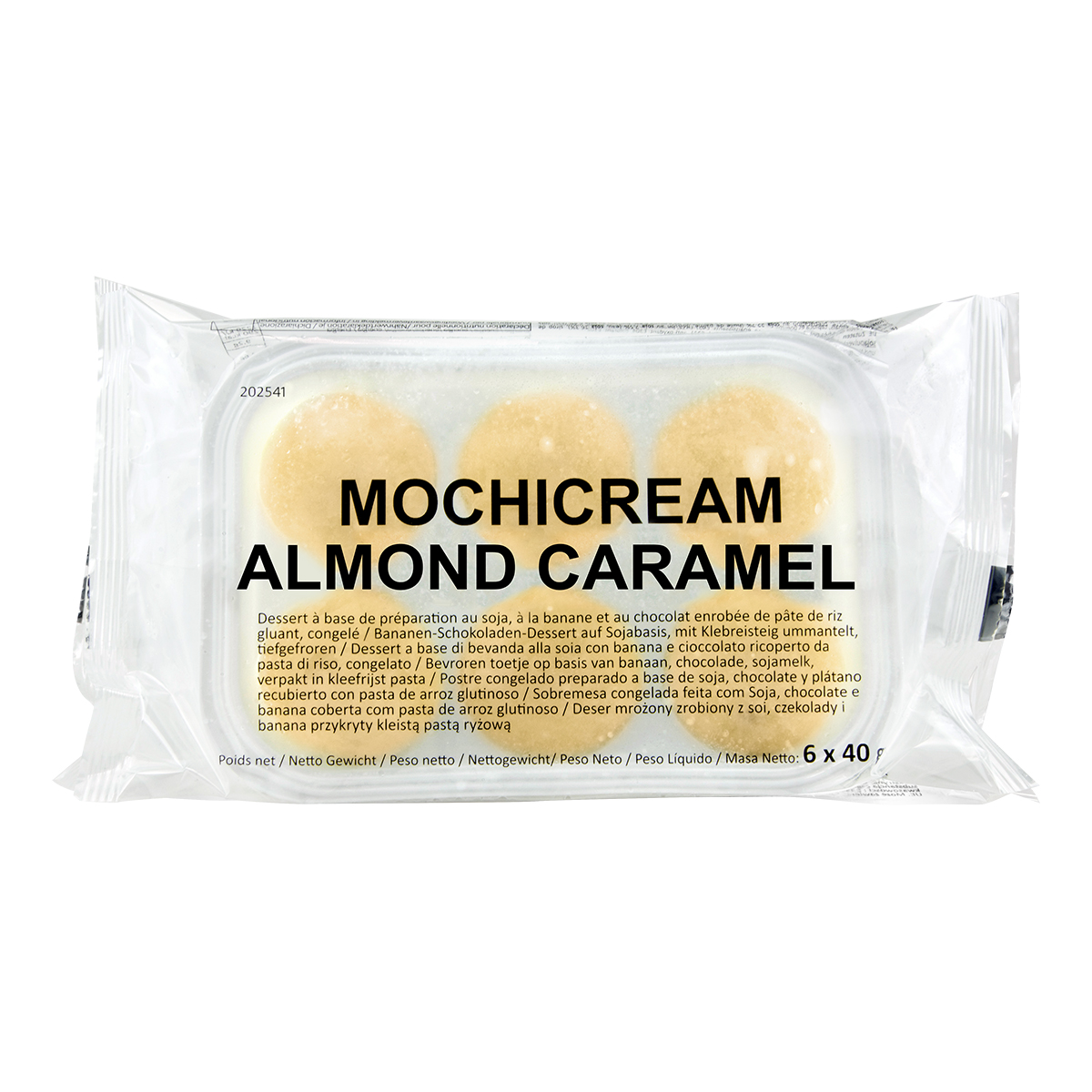 Mochi Cream Migdale & Caramel FOODEX (6x40g) 240g