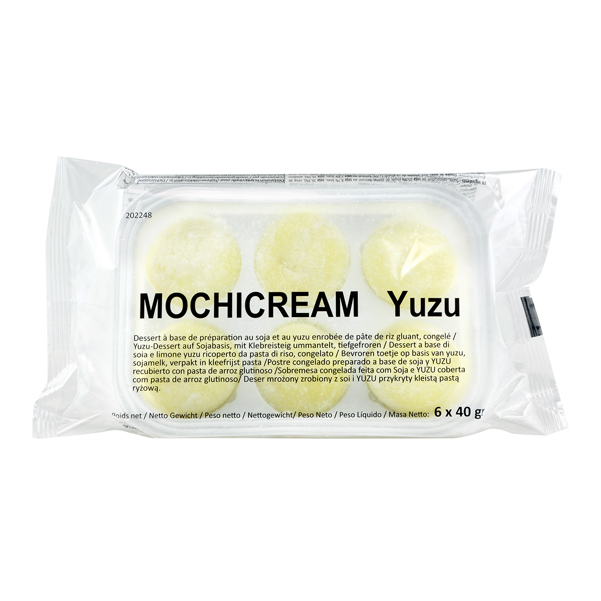 Mochi Cream Yuzu FOODEX (6x40g) 240g