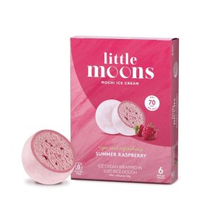 Mochi cu zmeura LITTLE MOON (32gx6buc) 192g