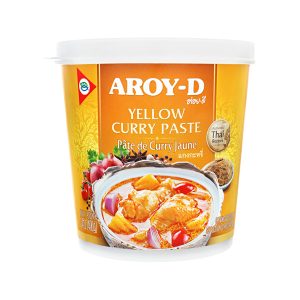 Pastă curry galbenă AROY-D 400g