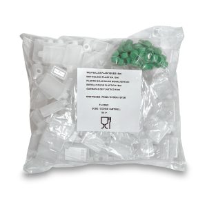 Set sticle plastic takeaway capac verde (100buc) 15ml