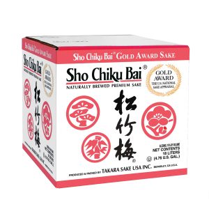 Sho Chiku Bai Junmai Sake 15% alc. 18L