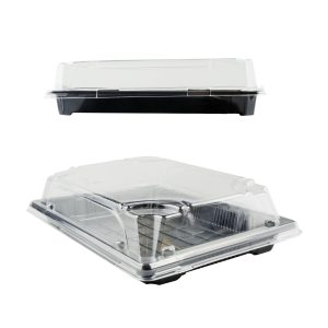Tava sushi cu capac 12x17cm (50buc)